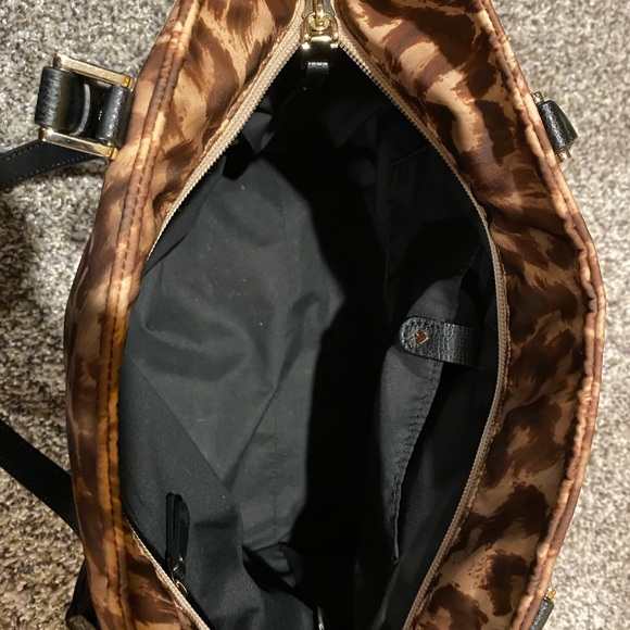 Kate Spade ♠️  Medium Leopard Handbag like New - Picture 4 of 7